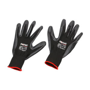 Pitcrewstore- PBM - Nitril gecoate handschoen paar maat nylon voering maat 10 XL